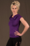 T47 - Top in Viscose-lycra with ample neck 